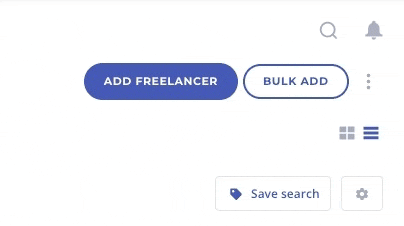 Bulk Add talent to your Worksuite freelancer management system in just a few clicks