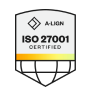 ISO 27001 certification badge - Worksuite